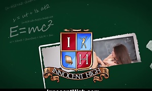 InnocentHigh - Sexy Teen Fucked Connected with Detention