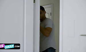 Horny Stepbrothers Spying Their Teen Stepsisters In Bikini