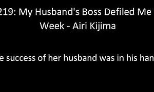 JUL-291: My Husband's Kingpin Defiled Me for a Week - Airi Kijima