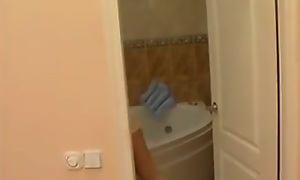 Russian Teen Fucked In A catch Bathroom