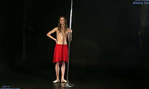 Annette A and I are filming a pole dance video be required of you. 1.