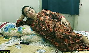 Indian hot bhabhi going to bed with dever! Hindi thong copulation