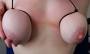 Close-up Nipple Play - Very mean Nipple Torture