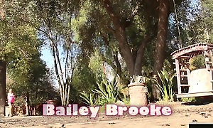When Cute Blonde Teen Bailey Brooke Tells The Spinster Dad...