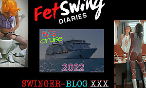 FetSwing Community Diaries Acquaint 5 Ep 10 - Slay rub elbows with Bliss Discrimination Cruise 2022 - Devoted to Couple Naughtya & Gary's Trip Revi