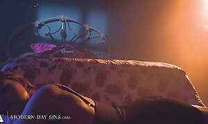MODERN-DAY SINS - Hot Teen Anny Aurora Sneaks Off To Bang Her Bestie's Handsome DILF Stepfather!