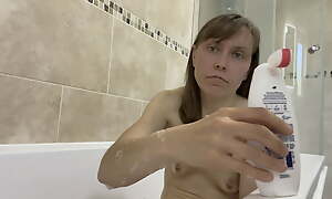 My Female Ejaculation - Playing in get under one's bathtub - Female Cum