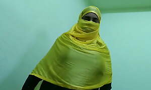 Hijab girl want doggy exhibit at the end of one's tether dever