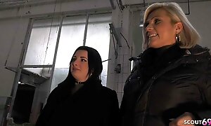 German MILF Tatjana Young and Teen Elisa18 whereabouts to Swinger Foursome