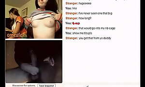 Omegle minority big cock boomerang and particle breast