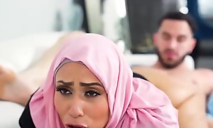 Curvaceous Arab mummy seduced stepson into some deep passion