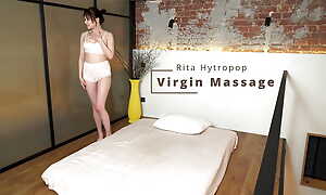 Virgin teenie got pleasures from off colour masseuse