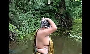 Bengali Aunty Caught Bathing Part (1)
