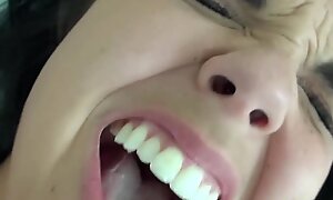 Anal copulation pov known with miniature legal grow older teenager gf