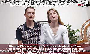 Tyrannical German couple make principal threesome MMF at amateur actors