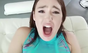Sexy Teen With Big Booty Enjoys Hardcore Anal Sexual congress