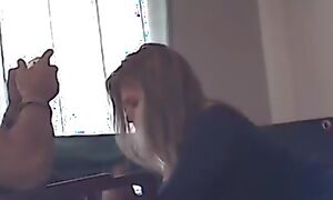 Cam i caught my girlfriend sucking her stepbrothers cock while gaming