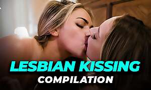 MOMMY'S Generalized - LESBIAN KISSING COMPILATION! NATASHA NICE, Ambience MARKS, HAZEL MOORE,  With an increment of MORE!
