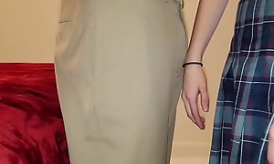 Dispirited little teen gets punished. Spanking and quivering dildo orgasms