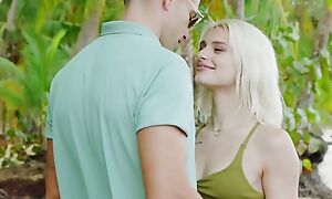 VIXEN Petite Blonde Christy has earth-shattering orgasms