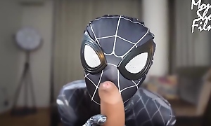 Venom Cosplay Braceface Teen Gets A Creampie An Outstanding Facial