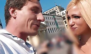 German blonde teen engrave try public Categorical pretext date in berlin increased by acquire fucked