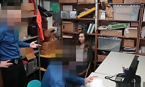 Teen Sneak-thief Tag Teamed Wide of Security Guards In The Back Office