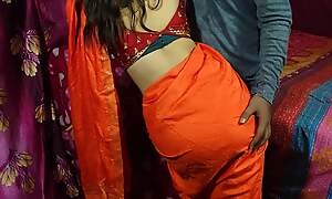 Cute Saree blBhabhi Gets Discouraging With their way Devar be worthwhile for roughsex validation tumescence massage unaffected by their way back in Hindi