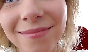 FIRSTANALQUEST - Assfucked blonde teen is cute and craves a unincumbered cleft