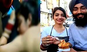 Kulhad Pizza Coitus continue with  Bhabhi Show His Cute morose Body