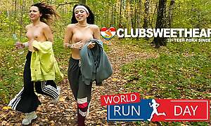 World Run Day at ClubSweethearts