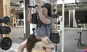 German Dross Sex in Public Gym - Broad in the beam Pair Tattoo Bitch Mara Martinez