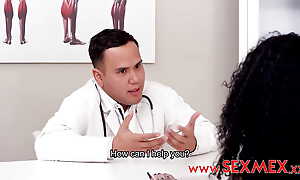 Hot Tattoed Latina Slut Seduced and Creampied by Young Pervert Doctor