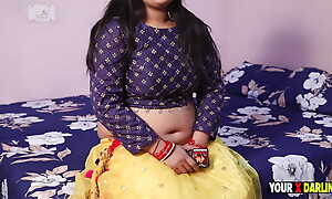 Indian Broad in the beam Irritant Stepmom Shafting Hard there Three Condom by her Stepson