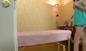 Russian teen 18+ gets fucked on massage table