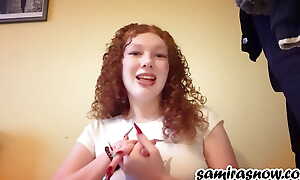 18yo Ginger Teen First Duration naked!! Not anyone can know!!