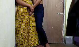 Bhabi and devar real fucking integument in alone locality