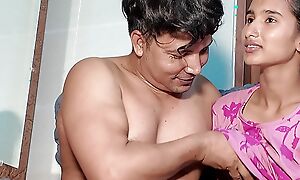 Bengali hot skinny girl fuck with the brush lover