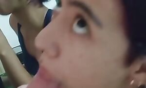 Shy college pupil 18 year old prevalent a big ass doesn't go regarding mlange and goes regarding her boyfriend's house