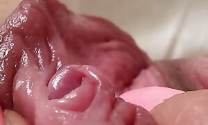 Hot skirt in cute shorts rubs her needy pussy till cums hard. Solo pussy play till orgasm