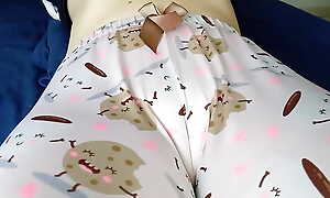 tightening pajamas and taking them off