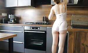 My male Roommate fuck me hard on kitchen directors and I essay Advance creep twice!