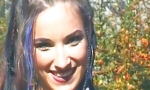 Gorgeous German unreserved fucked gone away from by a simmering dude