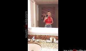 Horny Spliced Fucks BBC B & B Staff Look alive & Films Rosiness be incumbent on Her Hubby - Brookie Blair -