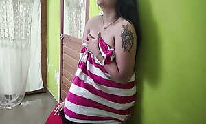 Towel Fling by Vaishnavy and Sharun Raj, Mallu hot couple towel Fling in all directions sex, Indian wife hot intercourse in all directions husband, Fling