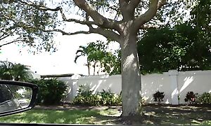 Hitchhiker Slut Pays For Ride In all directions Her Quaking Pussy