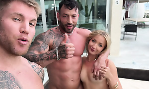 Pygmy French Floosie Chloe Chevalier Loves a Hard Anal Fuck by Maximo Garcia