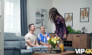 VIP4K.  Oh fuck! I seduced my girl's boyfriend so easily again...
