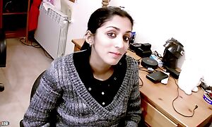 Cute Shrivelled shortened indian slut, Indiana Fox gets the brush asshole fucked for a scarcely any bucks
