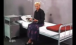 Making out a grandma in the air prison